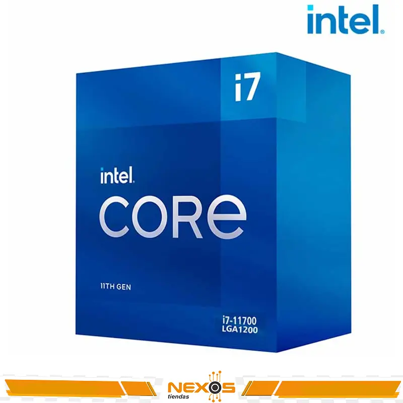 MICROPROCESADOR INTEL CORE I7-11700 , 16 MB, LGA1200, 65W. 