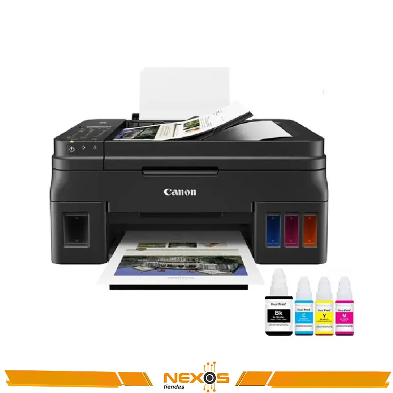 IMPRESORA MULTIFUNCIONAL DE TINTA CONTINUA CANON PIXMA G4110