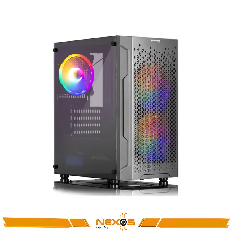 CASE MICRONICS TITANIUM MIC GC701 RGB RAINBOW