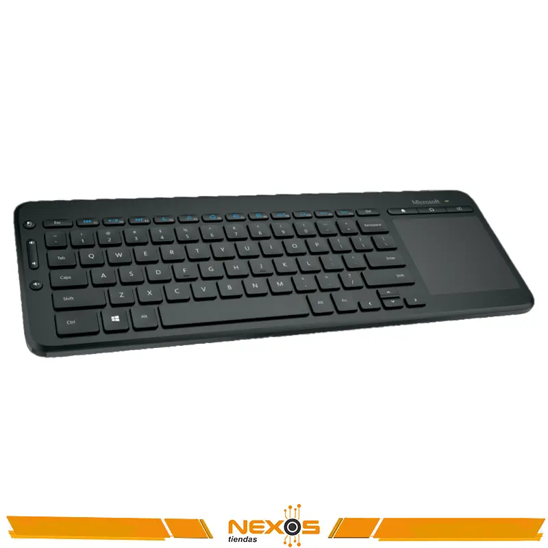 TECLADO MICROSOFT INALÁMBRICO ALL IN ONE MEDIA KEYBOARD - NEGRO