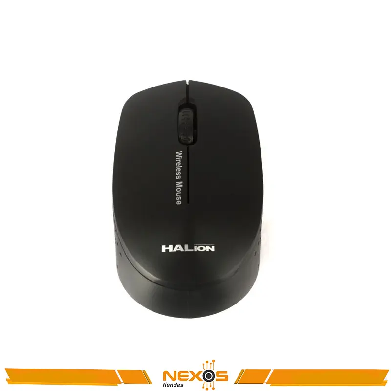 MOUSE HALION CARTER HA-2111 WIRELESS NEGRO