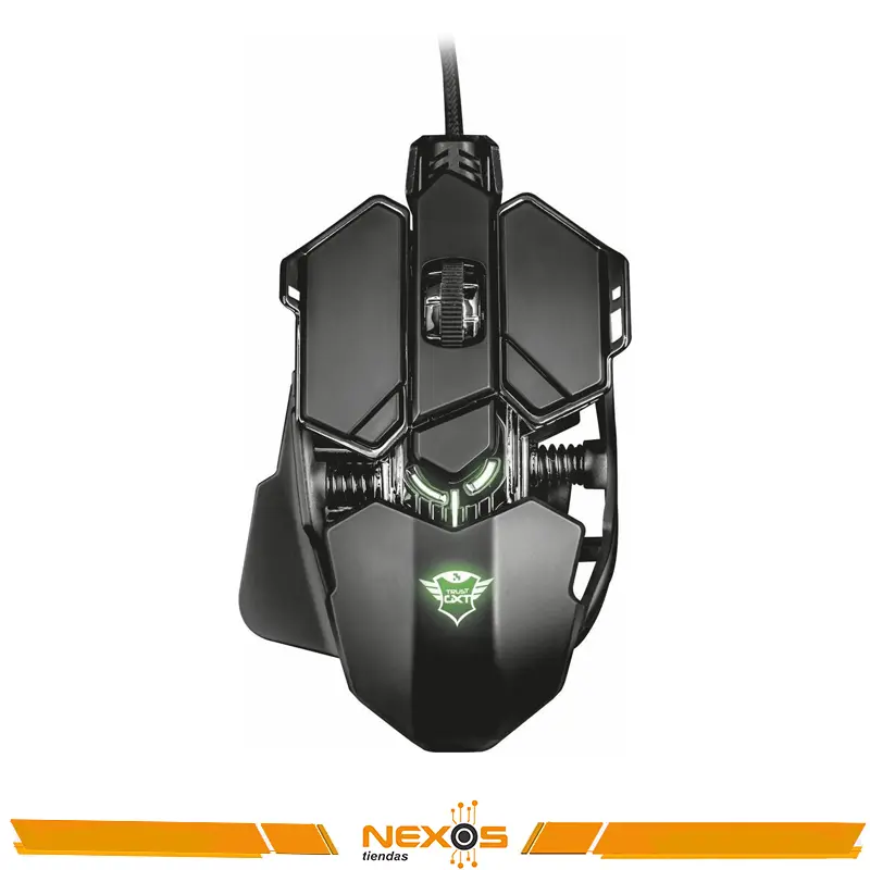 MOUSE TRUST GXT 138 X–RAY ILLUMINATED BLACK