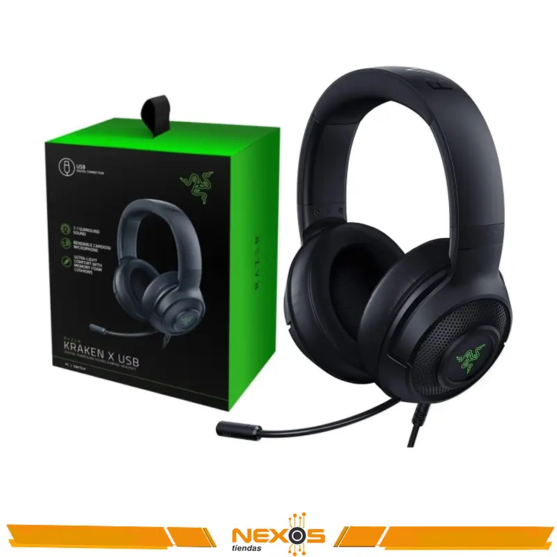 AURICULAR RAZER KRAKEN X USB GAMER