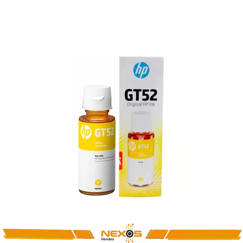 TINTA HP GT52 AMARILLO 70ML