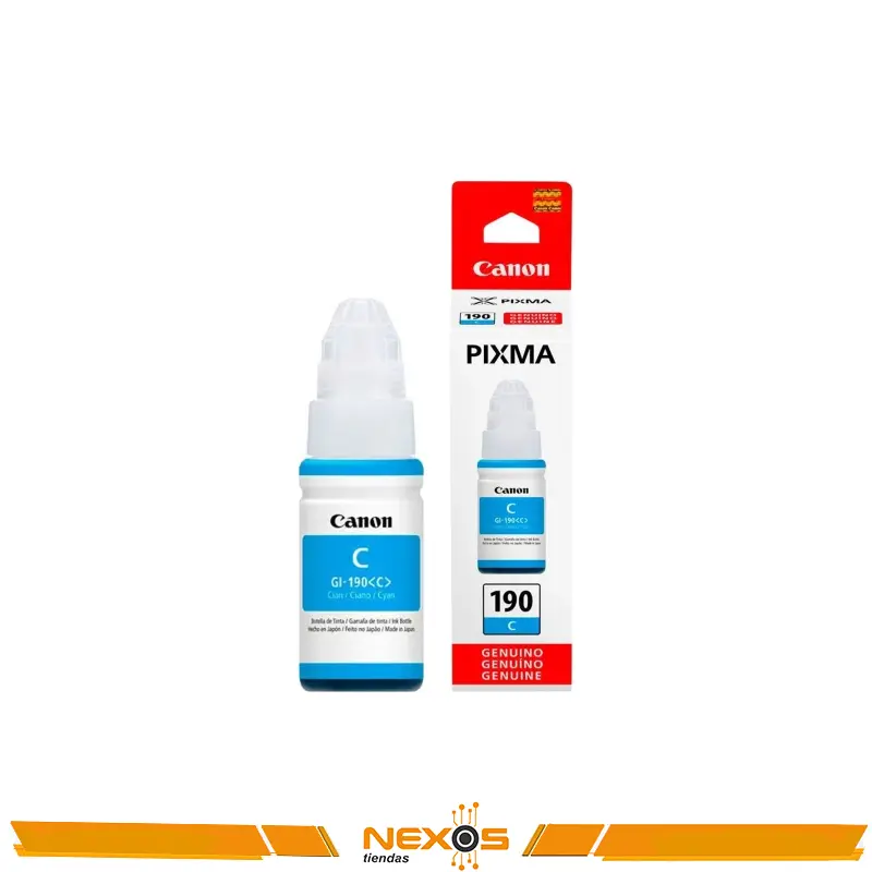 TINTA CANON GI-190 C CIAN ORIGINAL 70ML