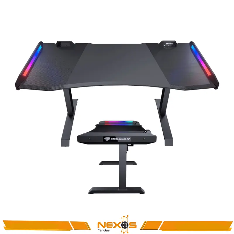 ESCRITORIIO GAMER COUGAR MARS RGB DUAL CG-ESCRITORIO-MARS-BLK