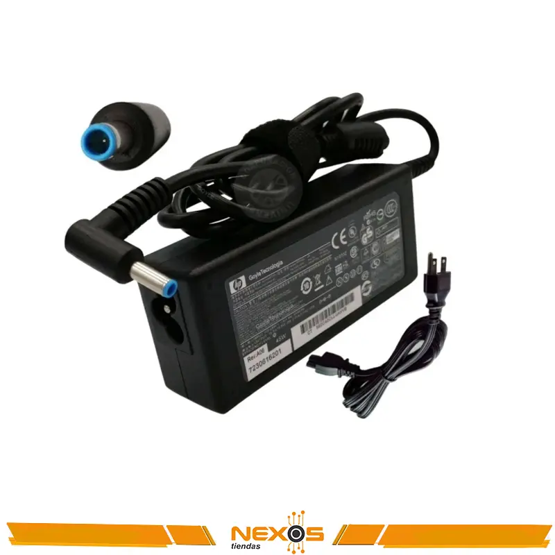 CARGADOR DE LAPTOP PARA HP PIN AZUL 19.5V 3.33A 65W / 4.5*3.0