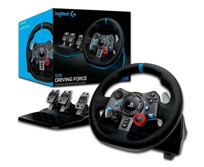 VOLANTE GAMER LOGITECH G29 DRIVING FORCE PC/PS3/PS4