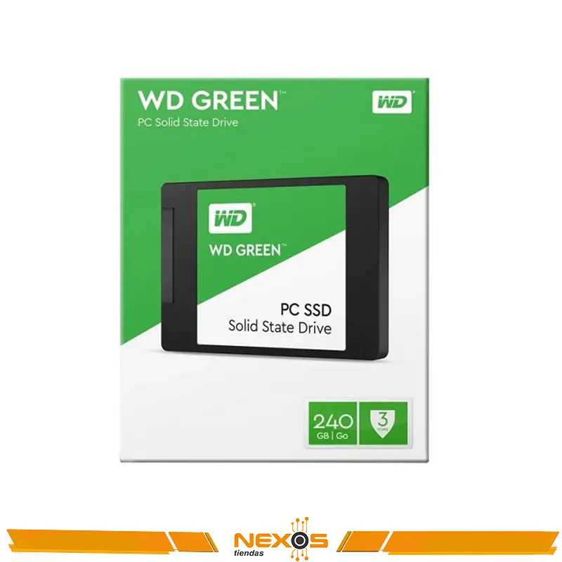 UNIDAD SOLIDA WD GREEN SATA 240GB 2.5"