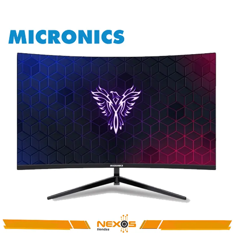 MONITOR MICRONICS BRICKELL DG24FC 24” FHD 75HZ 1920X1080 CURVO 