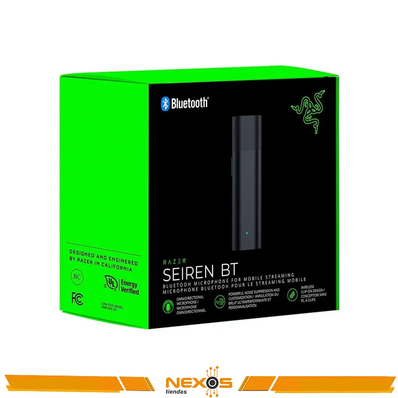 MICROFONO RAZER SEIREN BT MOBILE CLIP