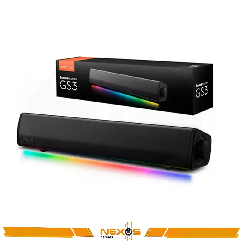 PARLANTE CREATIVE GS3 GAMING SOUND BAR