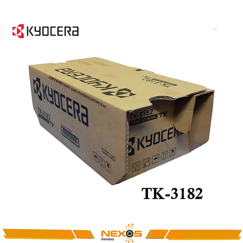TONER KYOCERA TK-3182 NEGRO ECOSYS M3644IND, P3055DN, M3655IDN