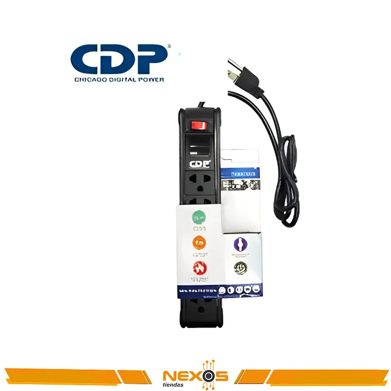SUPRESOR DE PICOS CDP R-PS6 | 6 TOMAS