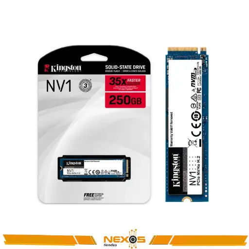 [1111112040] UNIDAD SOLIDA KINGSTON NV1 250GB M.2
