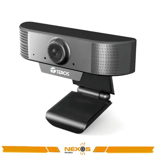 [1111112229] WEBCAM TEROS TE-9070, HASTA 1080P 2MP, MICRÓFONO INCORPORADO, USB 2.0.