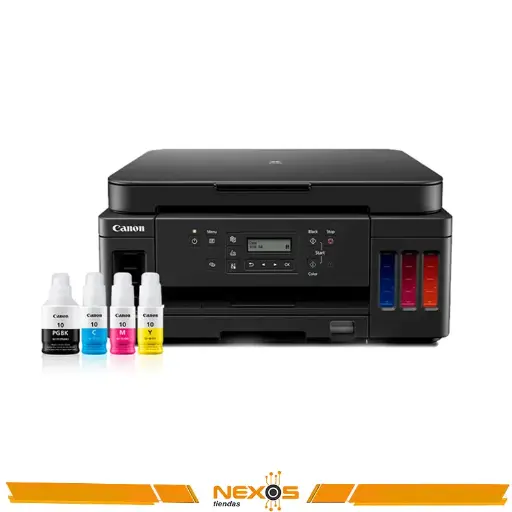 [1111112658] IMPRESORA CANON PIXMA G6010 MULTIFUNCIONAL IMPRIME COPIA ESCANEA WIFI DUPLEX A NEGRO Y COLORES