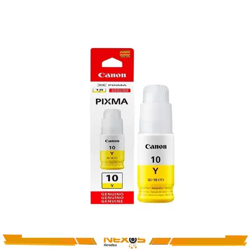 [1111112990] TINTA CANON GI-10Y/ COLOR AMARILLO / 70ML