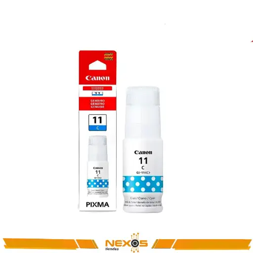 [1111112991] TINTA CANON GI-11C/ COLOR CIAN / 70ML