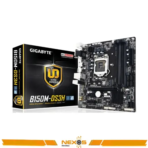 [1111113759] PLACA MADRE GIGABYTE B150M DS3H LGA 1151 ZOCALO H4