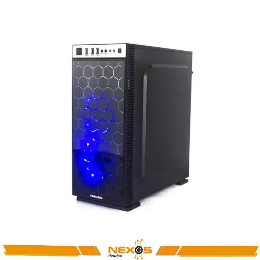 [1111113351] CASE HALION COBRA C458 CON FUENTE 450W NEGRO