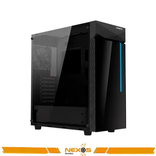 [1111113350] CASE GIGABYTE C200G RGB SIN FUENTE VIDRIO TEMPLADO USB 3.0