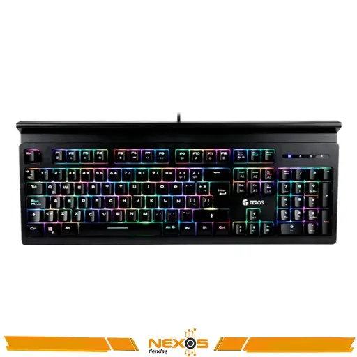 [1111113900] TECLADO TEROS TE-4151N GAMER MECANICO