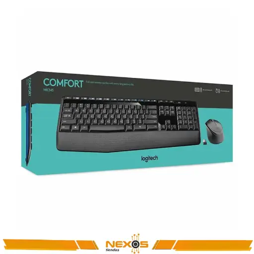 [1111113872] TECLADO LOGITECH MK345 COMFORT TECLADO + MOUSE USB