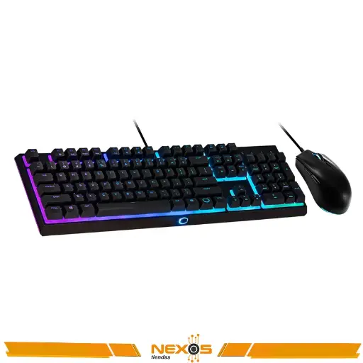 [1111113834] TECLADO COOLER MASTER MS111 KIT TECLADO + MOUSE GAMER