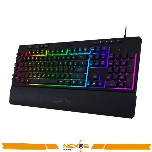 [1111113895] TECLADO REDRAGON SHIVA K512 RGB GAMER SEMI MECANICO