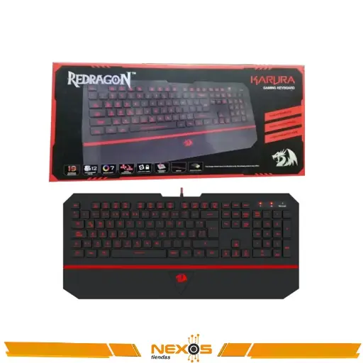 [1111113892] TECLADO REDRAGON KARURA K502 GAMER