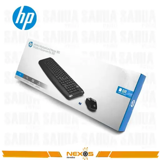 [1111113903] TECLADO Y MOUSE HP WIRELESS 300