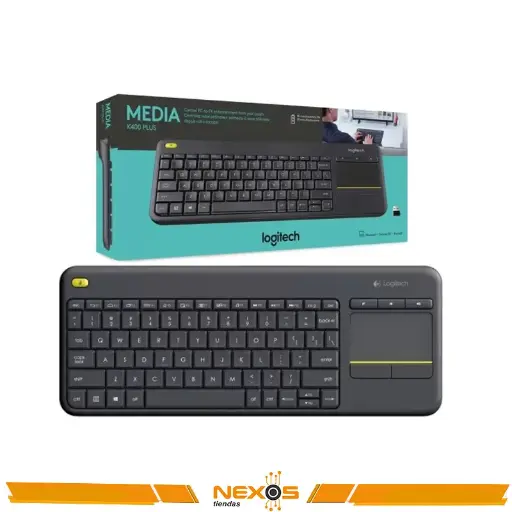 [1111113871] TECLADO LOGITECH K400 PLUS WIRELESS TOUCH SP