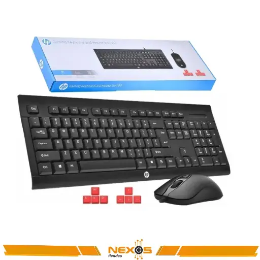 [1111113865] TECLADO HP KM100 KIT TECLADO + MOUSE