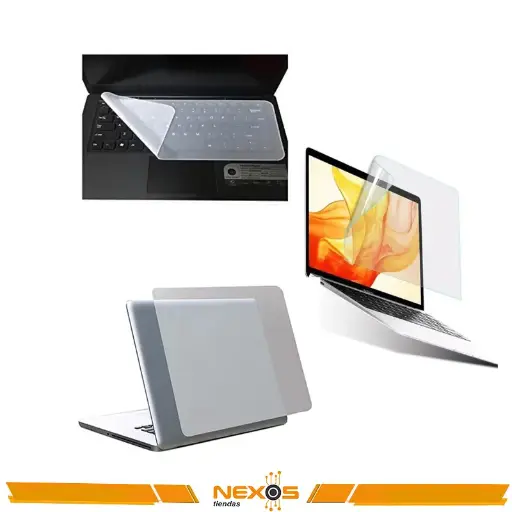 [1111113779] PROTECTOR PARA LAPTOP 14" 3 IN 1 (PANTALLA, TECLADO Y TAPA TRASERA)