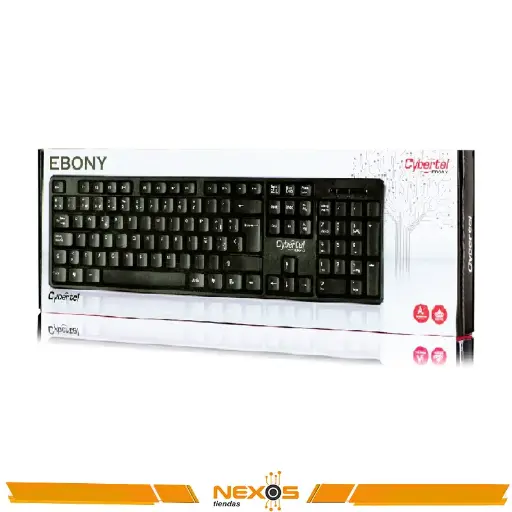 [1111113839] TECLADO CYBERTEL EBONY CYB K105