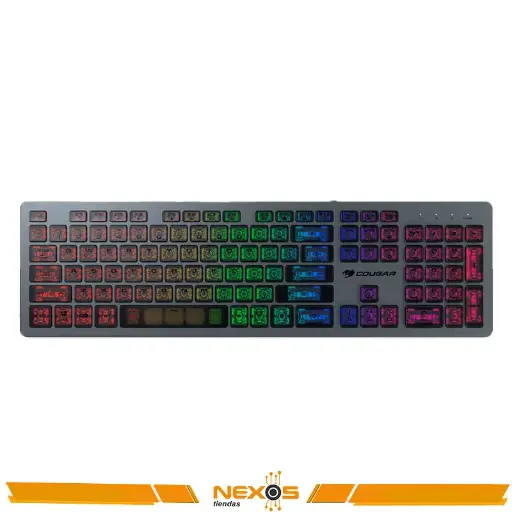 [1111113837] TECLADO COUGAR VANTAR AX GAMING RGB SLIM