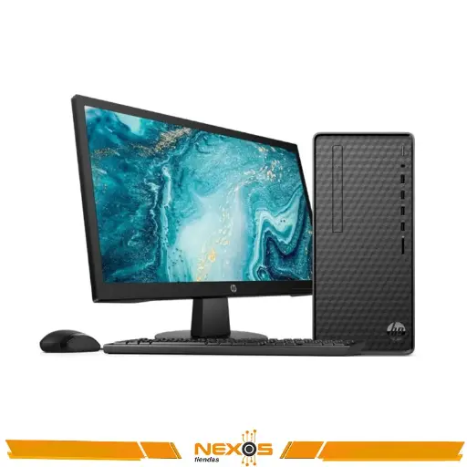 [1111113369] COMPUTADORA HP M01-F1004BLA INTEL CORE I5-10400 2,9GHZ A 4,3GHZ 4GB DDR4 2666MHZ 1TB SATA 7200RPM GRÁFICOS UHD INTELCORE MONITOR 22"