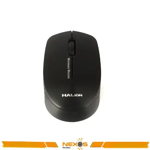 [1111113608] MOUSE HALION CARTER HA-2111 WIRELESS NEGRO