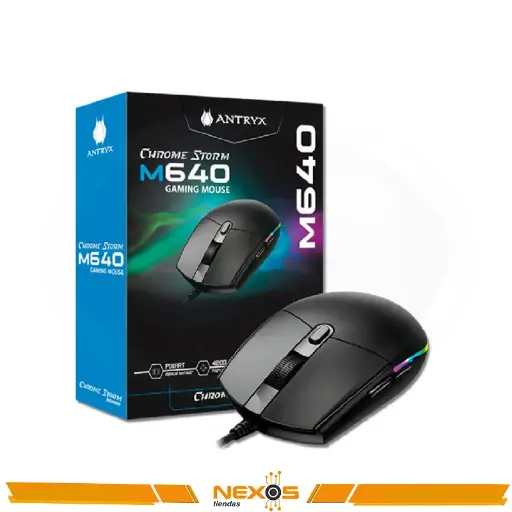 [1111113582] MOUSE ANTRYX M640 BLACK