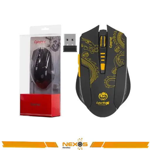 [1111113590] MOUSE CYBERTEL CHALLENGER CYB M600RX WIRELESS