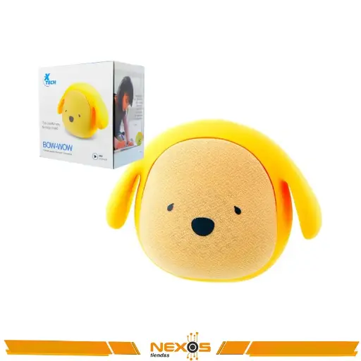 [1111113732] PARLANTE XTECH BOW-WOW XTS-612 BLUETOOTH 5W AMARILLO