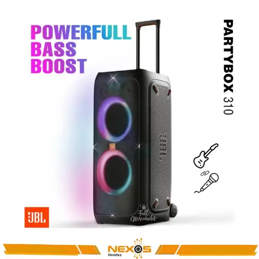 [1111113722] PARLANTE JBL PARTY BOX 310 RESISTENTE AL AGUA IPX4