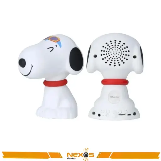 [1111113717] PARLANTE HALION HA-S33 BLUETOOTH SNOOPY PERRITO 20W USB