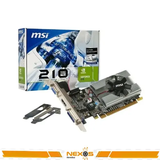 [1111113824] TARJETA DE VIDEO MSI NVIDIA GEFORCE 210 1GB DDR3 64-BIT