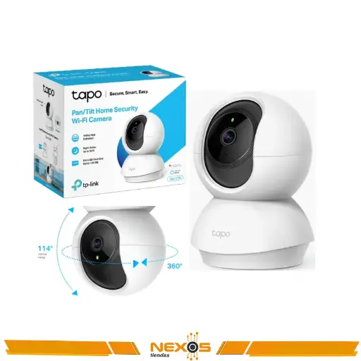 [1111113387] CÁMARA TP-LINK TAPO C200 DÍA / NOCHE WIFI ROTATORIA 360º