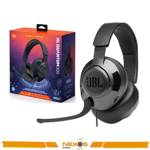[1111113279] AURICULAR JBL QUANTUM 300 GAMER NEGRO
