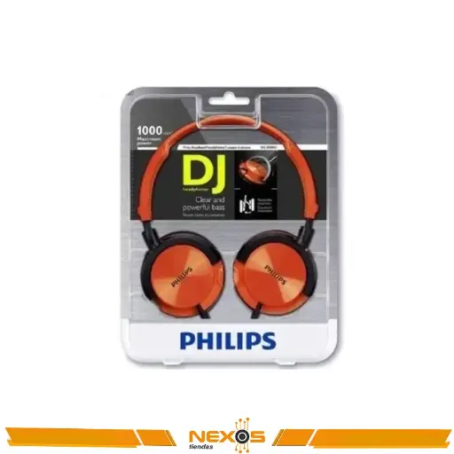 [1111113287] AURICULAR PHILIPS SHL3000RD NARANJA