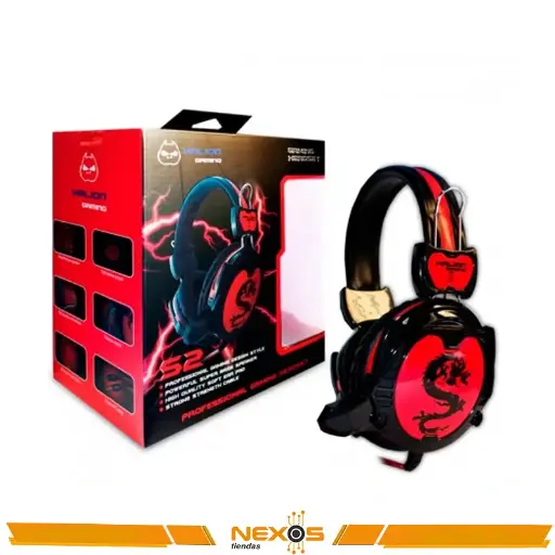 [1111113269] AURICULAR HALION COBRA S4 GAMER ROJO