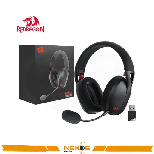 [1111113291] AURICULAR REDRAGON IRE PRO H848 BLACK